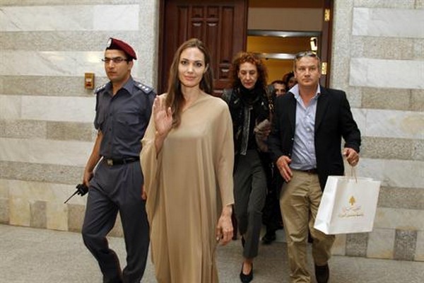 Angelina Jolie in Lebanon